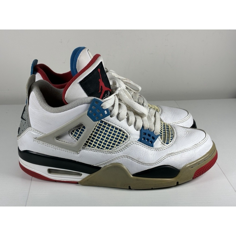 Size 8 Men's  - Red Nike Air Jordan 4 Retro SE "What The"